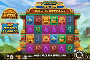 Fortunes of the Aztec Slot Game Screenshot Image