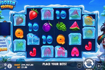 Frozen Tropics Slot Game Screenshot Image