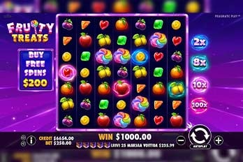 Fruity Treats Slot Game Screenshot Image