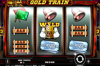 Gold Train Slot Game Screenshot Image