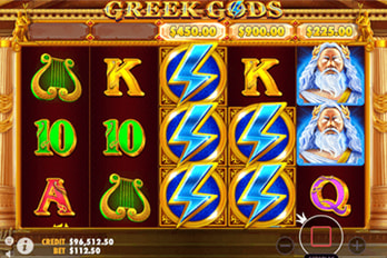 Greek Gods Slot Game Screenshot Image