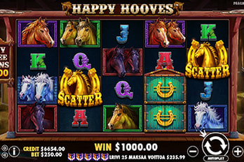 Happy Hooves Slot Game Screenshot Image