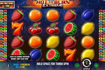 Hot to Burn Extreme Slot Game Screenshot Image