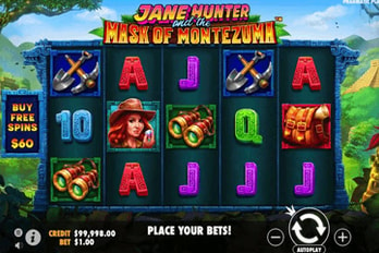Jane Hunter and the Mask of Montezuma Slot Game Screenshot Image