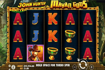John Hunter and the Mayan Gods Slot Game Screenshot Image