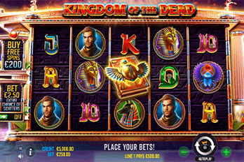 Kingdom of the Dead Slot Game Screenshot Image