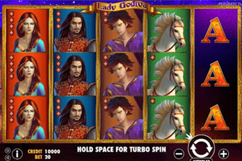 Lady Godiva Slot Game Screenshot Image