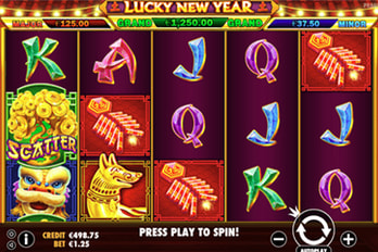 Lucky New Year Slot Game Screenshot Image