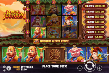Magic Journey Slot Game Screenshot Image