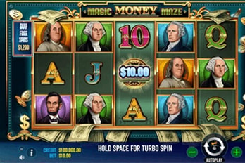 Magic Money Maze Slot Game Screenshot Image
