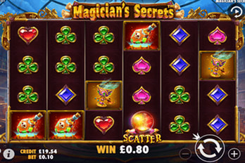 Magician's Secrets Slot Game Screenshot Image