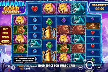 Mammoth Gold Megaways Slot Game Screenshot Image