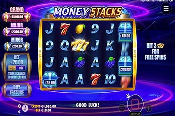 Money Stacks Slot Game Screenshot Image