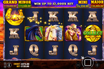 Mustang Gold Slot Game Screenshot Image
