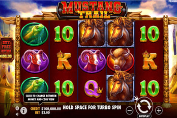Mustang Trail Slot Game Screenshot Image