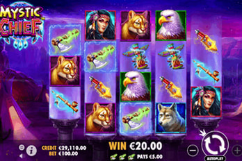 Mystic Chief Slot Game Screenshot Image