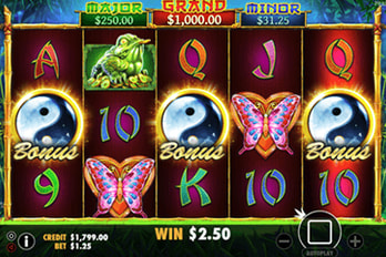 Panda's Fortune Slot Game Screenshot Image