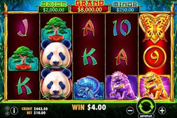 Panda Fortune 2 Slot Game Screenshot Image