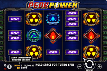 Peak Power Slot Game Screenshot Image