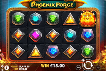Phoenix Forge Slot Game Screenshot Image