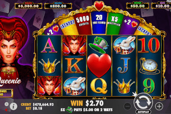 Queenie Slot Game Screenshot Image