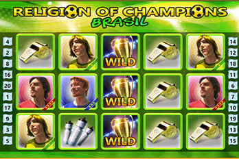 Religion of Champions: Brasil Slot Game Screenshot Image