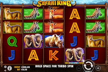 Safari King Slot Game Screenshot Image