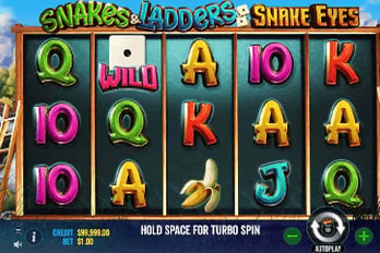 Snakes & Ladders: Snake Eyes Slot Game Screenshot Image