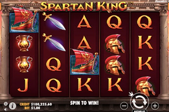 Spartan King Slot Game Screenshot Image