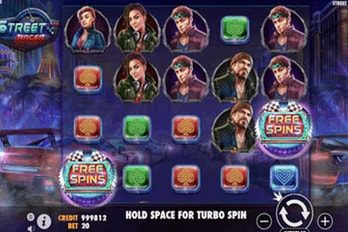 Street Racer Slot Game Screenshot Image