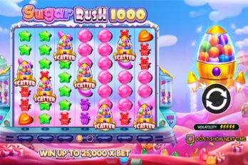 Sugar Rush 1000 Slot Game Screenshot Image