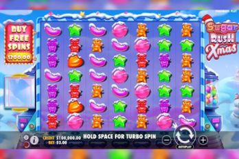 Sugar Rush Xmas Slot Game Screenshot Image