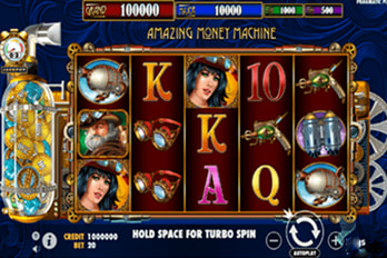 The Amazing Money Machine Slot Game Screenshot Image