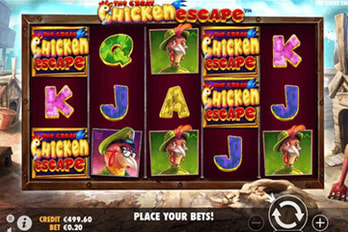 The Great Chicken Escape Slot Game Screenshot Image