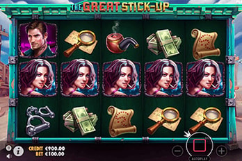 Pragmatic Play The Great Stick Up Slot Game Screenshot Image
