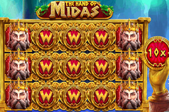 The Hand of Midas Slot Game Screenshot Image