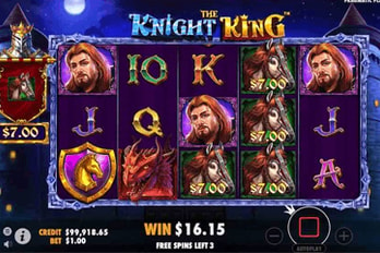 The Knight King Slot Game Screenshot Image