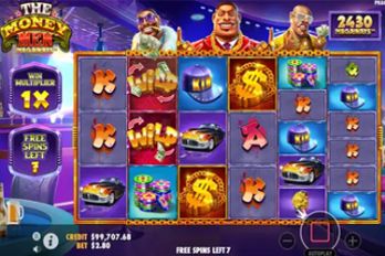 The Money Men Megaways Slot Game Screenshot Image