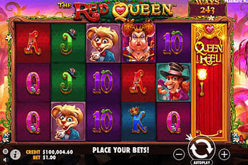 The Red Queen Slot Game Screenshot Image