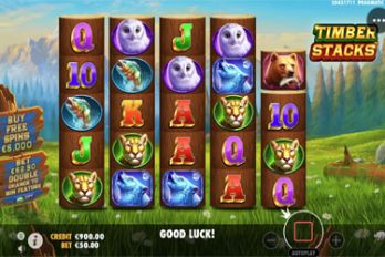 Timber Stacks Slot Game Screenshot Image