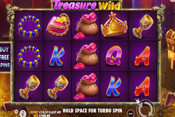 Treasure Wild Slot Game Screenshot Image