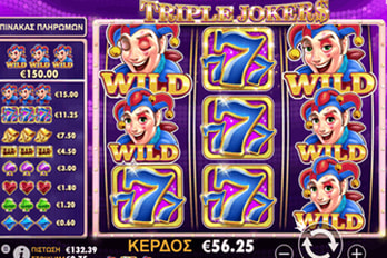 Triple Jokers Slot Game Screenshot Image