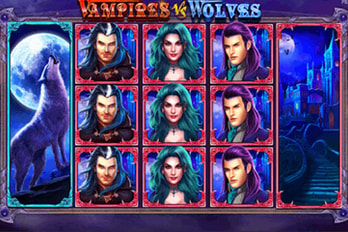 Vampires vs Wolves Slot Game Screenshot Image