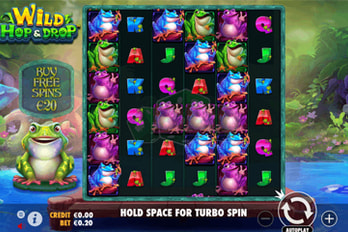 Wild Hop & Drop Slot Game Screenshot Image