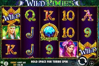 Wild Pixies Slot Game Screenshot Image