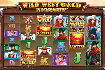 Pragmatic Play Wild West Gold Megaways Slot Game Screenshot Image
