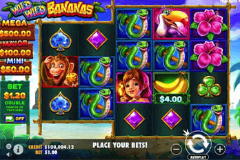 Wild Wild Bananas Slot Game Screenshot Image