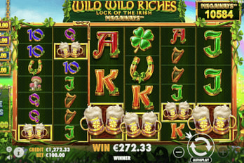 Wild Wild Riches Megaways Slot Game Screenshot Image