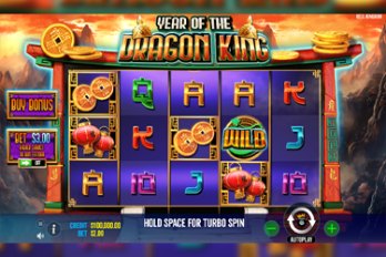 Year of the Dragon King Slot Game Screenshot Image