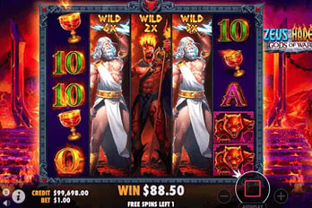 Zeus vs Hades: Gods of War Slot Game Screenshot Image